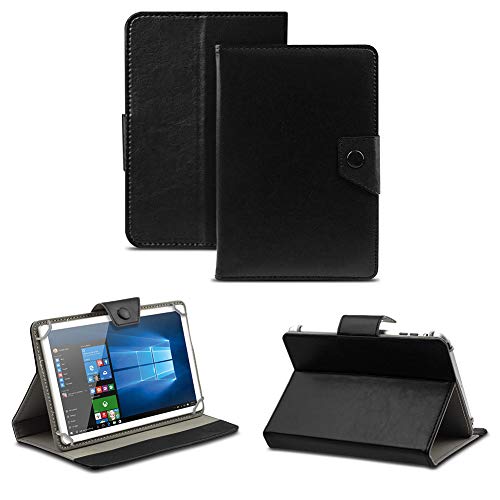 NAUC Universal Tasche Schutz Hülle Tablet Schutzhülle Tab Case Cover Bag Etui 10 Zoll, Farben:Schwarz mit Magnetverschluss, Tablet Modell für:Acer Aspire Switch 10 von NAUC