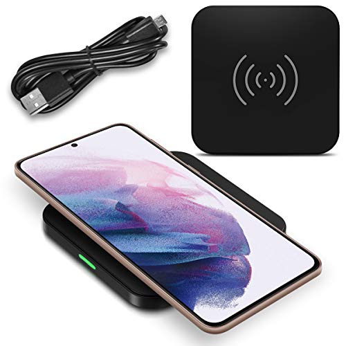 QI Wireless Ladestation kompatibel mit Gigaset GS5 GS4 GS3 Kabellos Charger Induktives Universal Schnellladegerät von NAUC