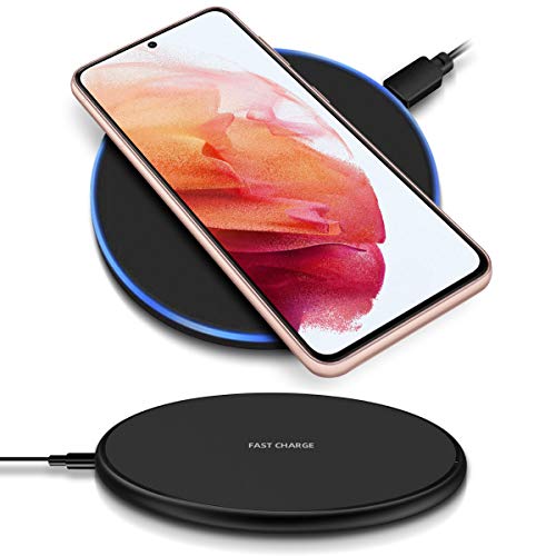 QI Wireless Ladestation kompatibel mit Honor Magic 7 6 / Pro Kabellos Charger Induktives Universal Schnellladegerät, Farben:Schwarz QI Wireless Ladestation kompatibel mit Honor Magic 7 6 / Pro Kabellos Charger Induktives Universal Schnellladegerät, Farben:Schwarz von NAUC