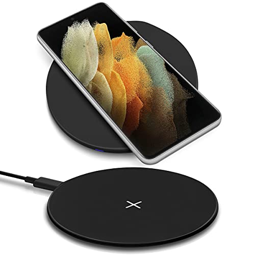 Qi Schnellladegerät Wireless kompatibel mit Honor Magic6 / Pro 15W Kabellose Universal Schnellladestation Induktiver Charger, Farbe:Schwarz Qi Schnellladegerät Wireless kompatibel mit Honor Magic6 / Pro 15W Kabellose Universal Schnellladestation Induktiver Charger, Farbe:Schwarz von NAUC