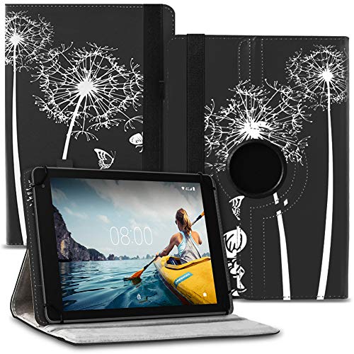 NAUCI Tablet Hülle kompatibel mit VALE Tablet V10E LTE-464 / V10A Tasche Schutzhülle Case Universal Cover 10,1 Zoll aus Kunst-Leder Standfunktion 360° Drehbar, Farbe:Motiv 9 von NAUCI