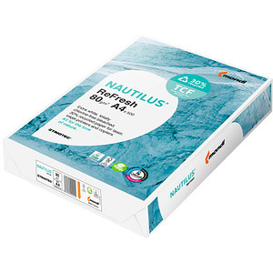 NAUTILUS® Umweltpapier Refresh DIN A4 80 g/qm 500 Blatt von NAUTILUS®