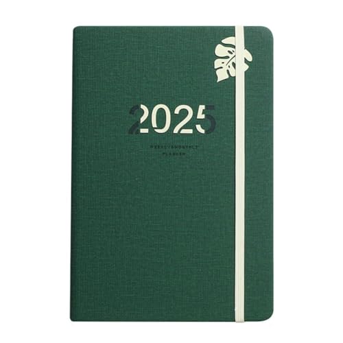 2025 Terminplan-Notizblock, Zeitmanagement-Notizbuch, Studenten, Schreibtagebuch, Organizer, Buchplaner, Zubehör, Monate, Büro 2025 Terminplan-Notizblock, Zeitmanagement-Notizbuch, Studenten, Schreibtagebuch, Organizer, Buchplaner, Zubehör, Monate, Büro von NAUXIU