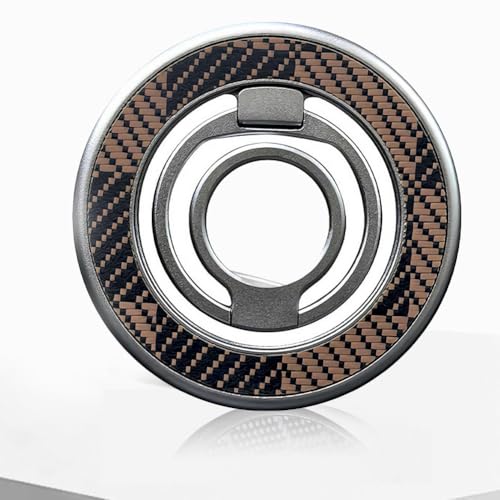 Magnetischer Handy-Ringhalter für Mag-Safe, Ringständer, Fingergriff-Ständer mit doppelseitigem magnetischem kompatiblen Handy 16 Pro Max 15 14 13 12, Android, Zubehör von NAUXIU
