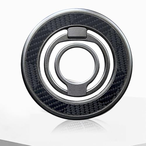 Magnetischer Handy-Ringhalter für Mag-Safe, Ringständer, Fingergriff-Ständer mit doppelseitigem magnetischem kompatiblen Handy 16 Pro Max 15 14 13 12, Android, Zubehör von NAUXIU