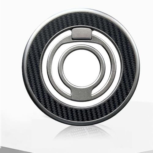 Magnetischer Handy-Ringhalter für Mag-Safe, Ringständer, Fingergriff-Ständer mit doppelseitigem magnetischem kompatiblen Handy 16 Pro Max 15 14 13 12, Android, Zubehör von NAUXIU