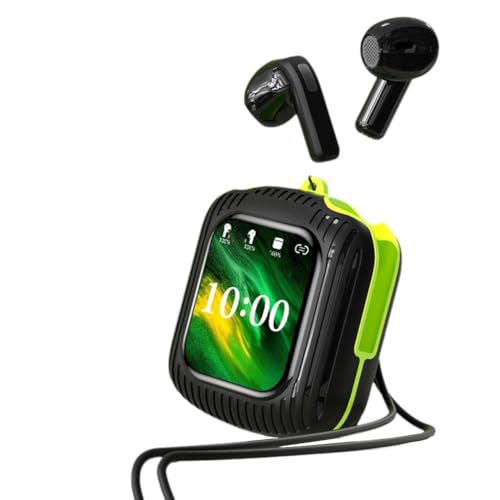NAUXIU Bildschirm-Display-Kopfhörer mit TF-Karte Enc mit multifunktionalen Geräuschen, Seil-Hängeregulierung, E2f4 NAUXIU Bildschirm-Display-Kopfhörer mit TF-Karte Enc mit multifunktionalen Geräuschen, Seil-Hängeregulierung, E2f4 von NAUXIU
