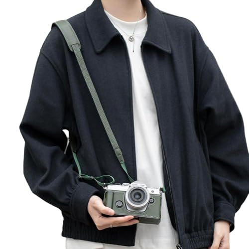 Premium Leder Kamera Halb Tasche mit Gurt für Olympus OM-3 Kamera Schutz Schultertasche Case Strap inkl Premium Leder Kamera Halb Tasche mit Gurt für Olympus OM-3 Kamera Schutz Schultertasche Case Strap inkl von NAUXIU