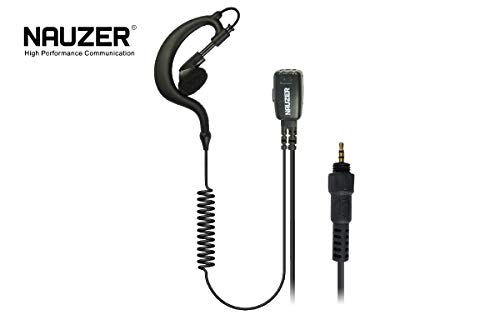 NAUZER PIN-29 Mikro-Ohrhörer PTT Headset (PIN29CLP) von NAUZER