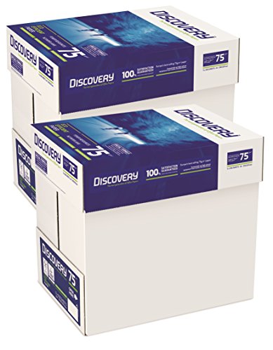 Discovery 70-g/m²-Papier in A4-Format 75 g/m² 10 x Reams (5,000 Sheets) - 2 x Boxes von NAVIGATOR