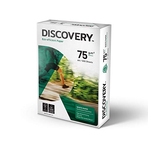Discovery A4 Wert Büro Papier - Weiß [5 x 500 Blatt] von NAVIGATOR