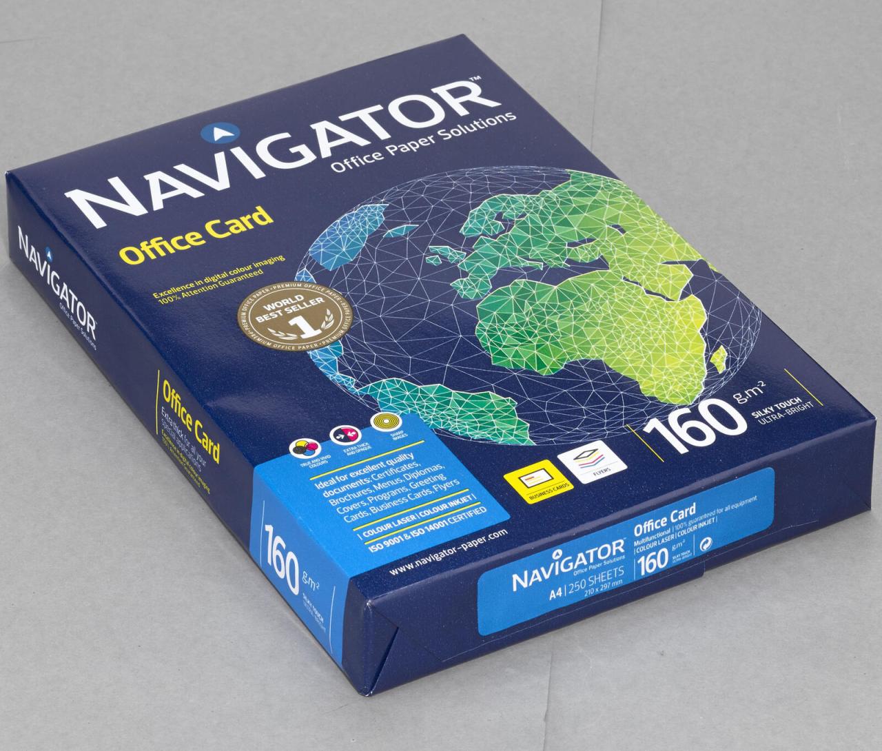NAVIGATOR Kopierpapier DIN A4 160 g/m² NAVIGATOR Kopierpapier DIN A4 160 g/m² von NAVIGATOR