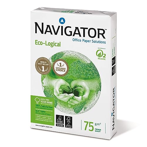 Navigator Eco-Logical/COP075CB DIN A4 hochweiß 75 g/qm Inh.500 von NAVIGATOR