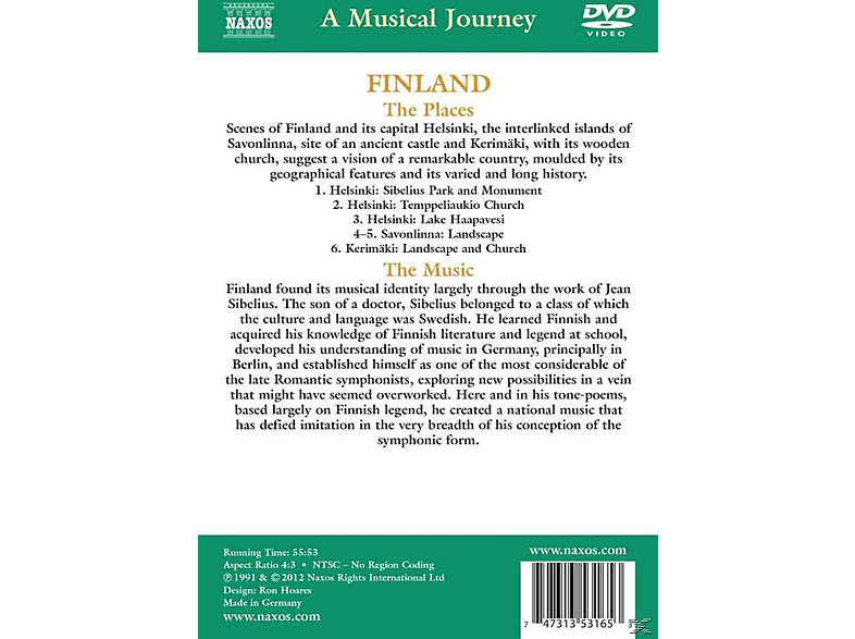 A Musical Journey - Finland DVD von NAXOS AV