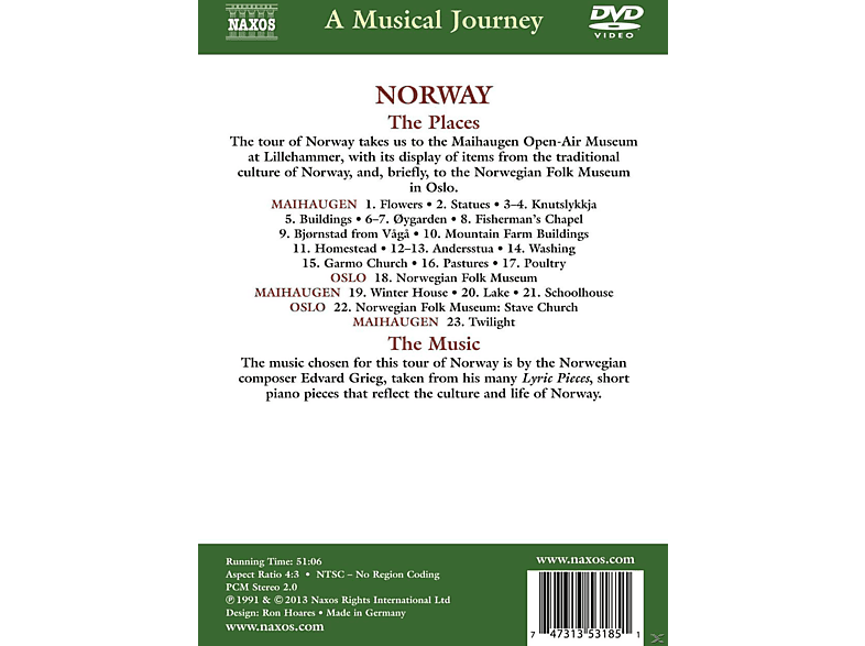 A Musical Journey: Norway DVD von NAXOS AV