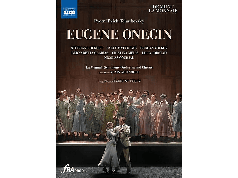 Altinoglu, Alain/Courjal, Nicolas/Degout, Stephane/Grabias, Bernadetta/Jorstad, Lilly/Matthews, Sally/Melis, Cristina/Orchestre Symphonique de la Monnaie Bruxelles/Volkov, Bogdan - Eugene Onegin (CD) von NAXOS AV