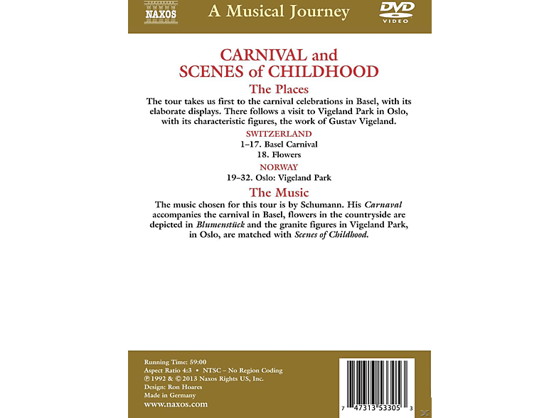 Carnival/Childhood DVD Carnival/Childhood DVD von NAXOS AV