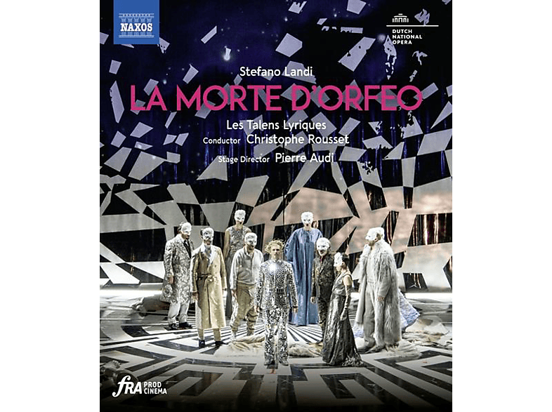 Rousset,Christophe/Molinari,Cecilia/Petrone,Gaia - LA MORTE D'ORFEO (Blu-ray) von NAXOS AV