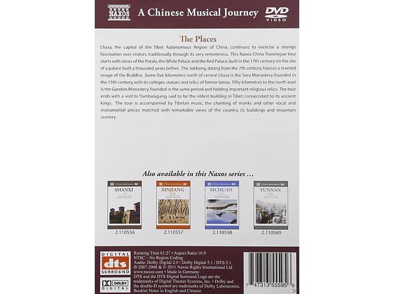 Travelogue-Tibet DVD von NAXOS AV