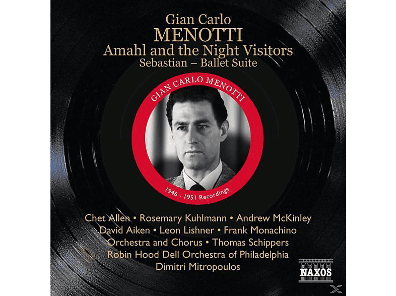 VARIOUS, Dimitri Mitropoulos, Chet Allen, Mitropoulos/Allen/Kuhlmann - Amahl And The Night Visitors (CD) von NAXOS HIST