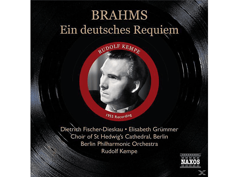 VARIOUS, Kempe/Grümmer/Fischer-Dieskau - Ein Deutsches Requiem (CD) von NAXOS HIST