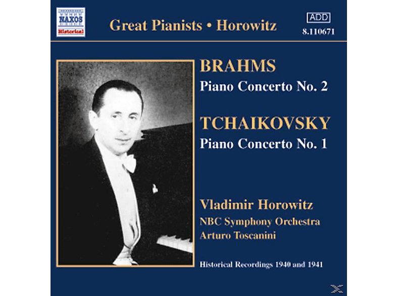 Vladimir Horowitz, Vladimir/toscanini Horowitz - Klavierkonzerte (CD) von NAXOS HIST