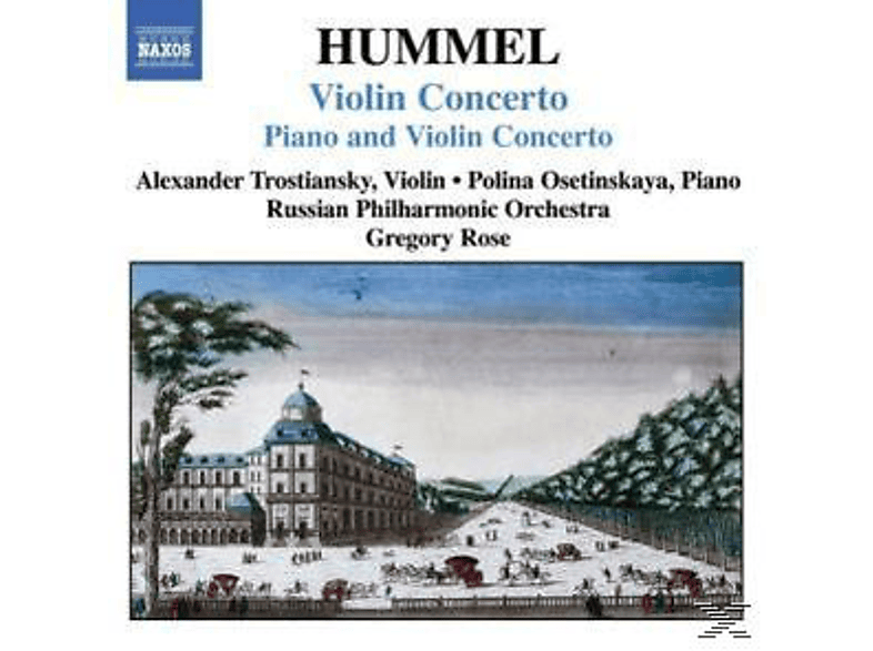 Alexander Trostiansky, Rose/Trostiansky/Osetinskaya - Violinkonzert/Klavier-U.Viol (CD) von NAXOS