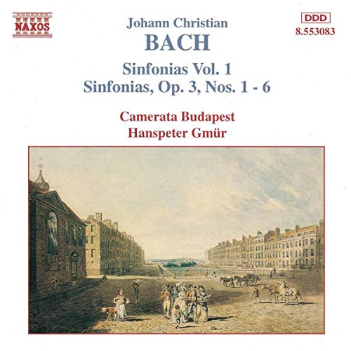 Bach: Sinfonien 1-6 Gmuer Vol 1 von NAXOS