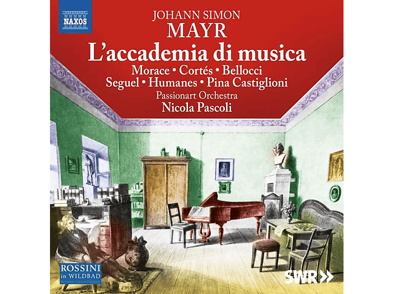 Bellocci/Humanes/Cortés/Castiglioni/Seguel/+ - Johann Simon Mayr: L'accademia di musica (CD) von NAXOS