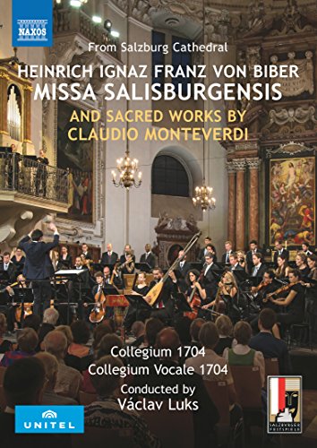 Biber / Monteverdi: Missa Salisburgensis und andere geistliche Werke (Salzburger Dom, 2016) [DVD] von NAXOS