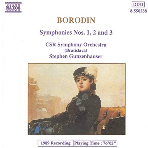 Borodin Sinfonien 1-3 Gunzenhauser von NAXOS