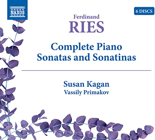 Ferdinand Ries: Complete Piano Sonatas and Sonatin von NAXOS