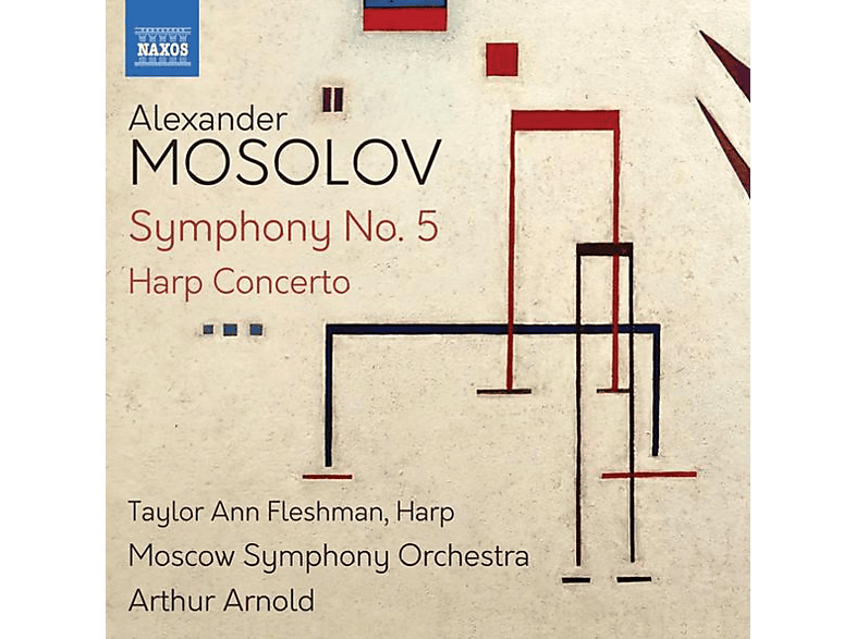 Fleshman,Taylor Ann/Arnold,Arthur/Moscow SO - Sinfonie 5/Harp Concerto (CD) von NAXOS