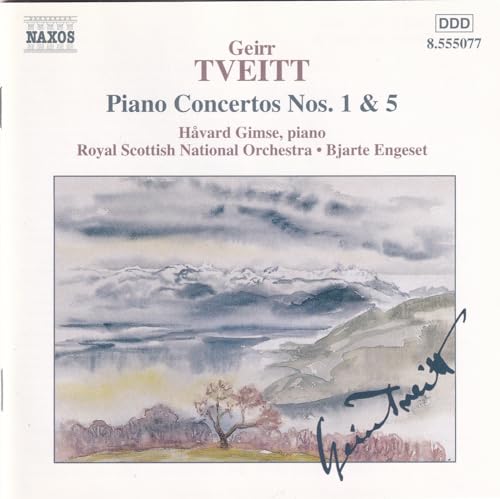 Geirr Tveitt: Klavierkonzerte Nr.1 & 5 Geirr Tveitt: Klavierkonzerte Nr.1 & 5 von NAXOS