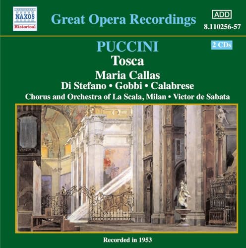 Giacomo Puccini: Tosca (Gesamtaufnahme 1953) von NAXOS