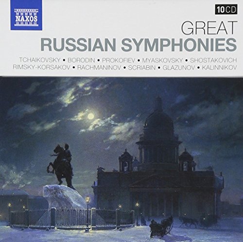 Große Russische Symphonien - Naxos Jubiläumsbox von NAXOS