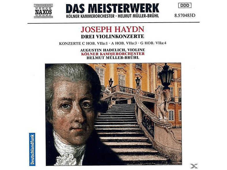 Hadelich, Hadelich/Müller-Brühl/Kko - Drei Violinkonzerte (CD) von NAXOS
