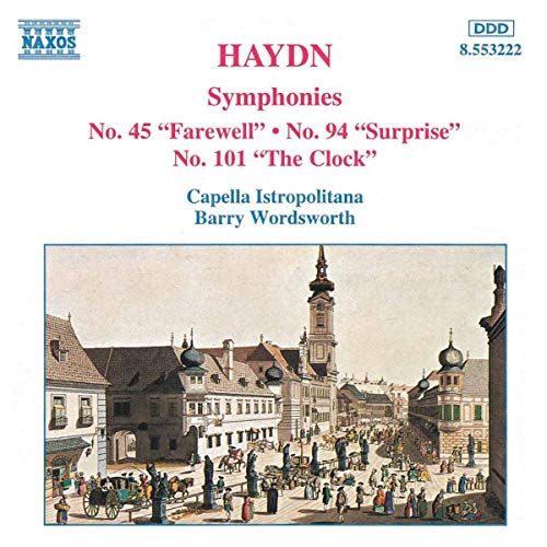 Haydn Sinfonien 45, 94 und 101 Wordsw von NAXOS