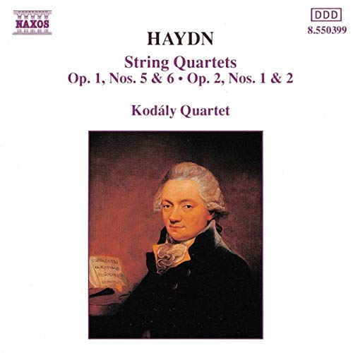 Haydn: Streichquartette Op. 1,0,6,2 von NAXOS