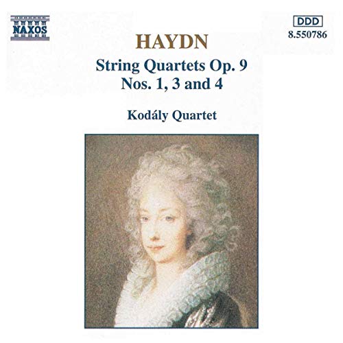 Haydn: Streichquartette Op. 9, 1,3,4 von NAXOS