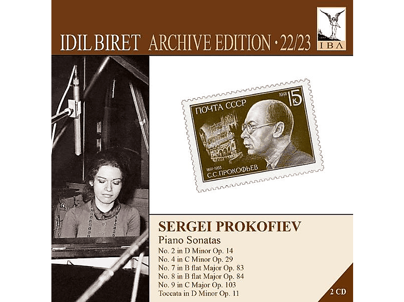 Idil Biret Piano - Archive Edition, Vol. 22/23 Prokofjew: Sonaten und Toccata (CD) von NAXOS