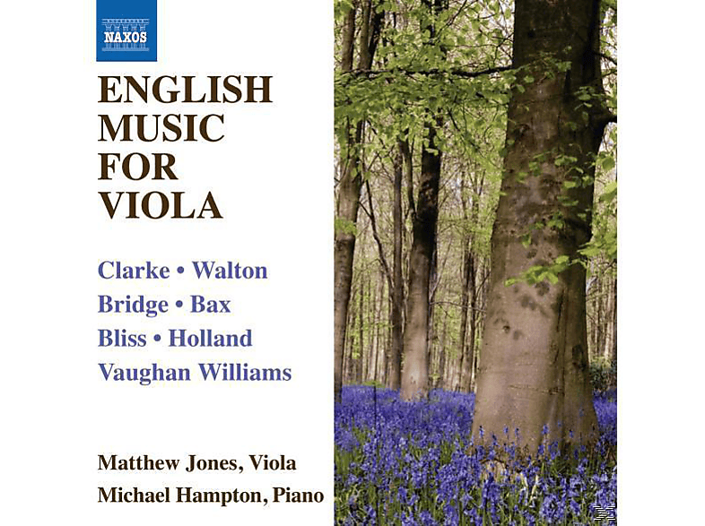 JONES,MATTHEW & HAMPTON,MICHAEL - Englische Musik Für Bratsche (CD) von NAXOS