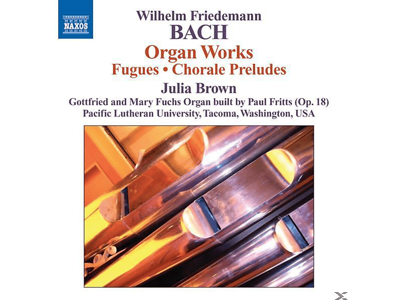 Julia Brown - Orgelwerke (CD) von NAXOS