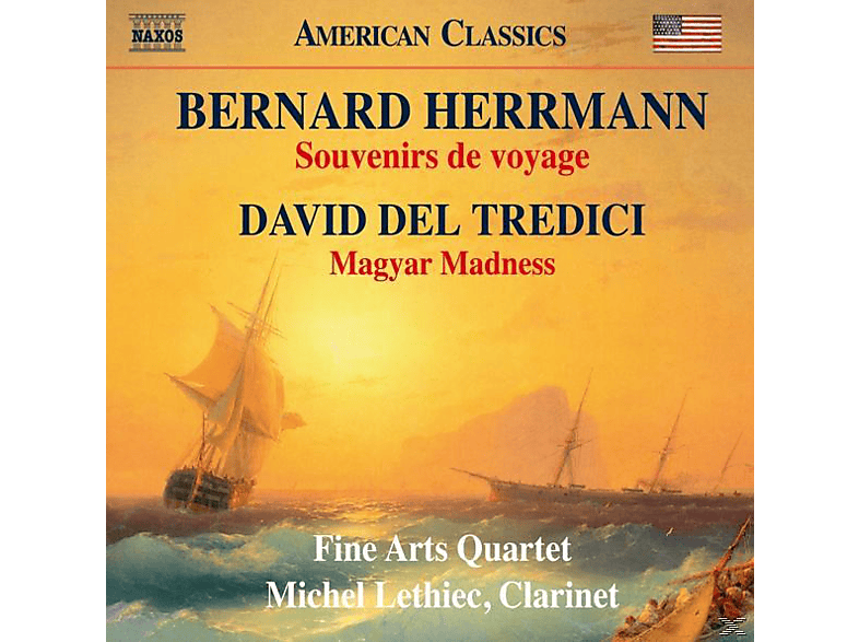 Michel/fine Arts Quartet Lethiec - Souvenirs de Voyage/Magyar Madness (CD) von NAXOS