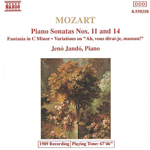 Mozart Klaviersonate und Fantasie Jando von NAXOS