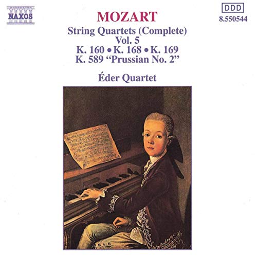 Mozart Streichquartette Vol 5 Eder von NAXOS