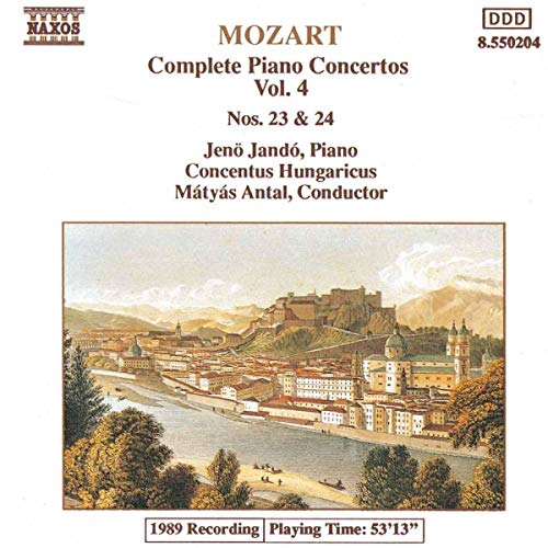 Mozart: Klavierkonzerte 23+24 von NAXOS