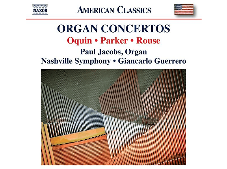 Paul/nashville Symphony Jacobs - Orgelkonzerte (CD) von NAXOS