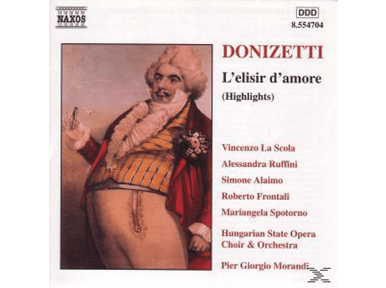 Ruffini, La Scola/Ruffini/Morandi/+ - Der Liebestrank (AZ) (CD) von NAXOS