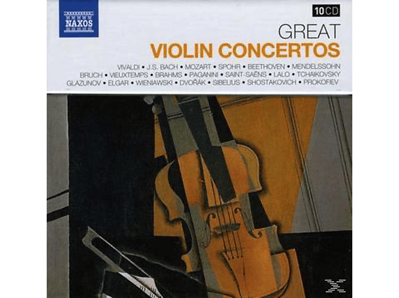 VARIOUS - Grosse Violinkonzerte (CD) von NAXOS